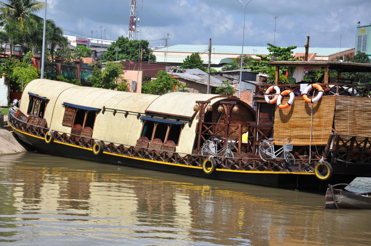Privat husbåt på Mekong   |    Foto:  Mango Cruises 