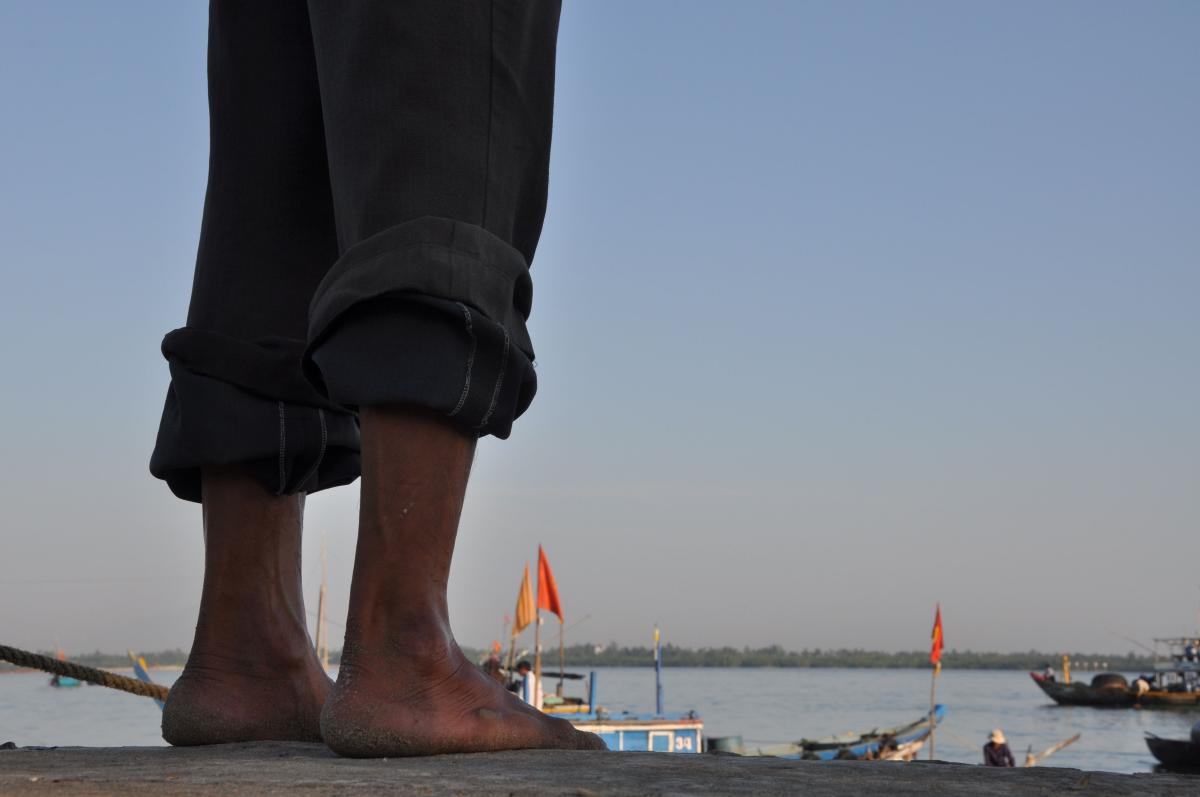 En liten fiskerlandsby tidlig morgen - Hoi An  |    Foto:  Wenche Tvenge - lamme.no 