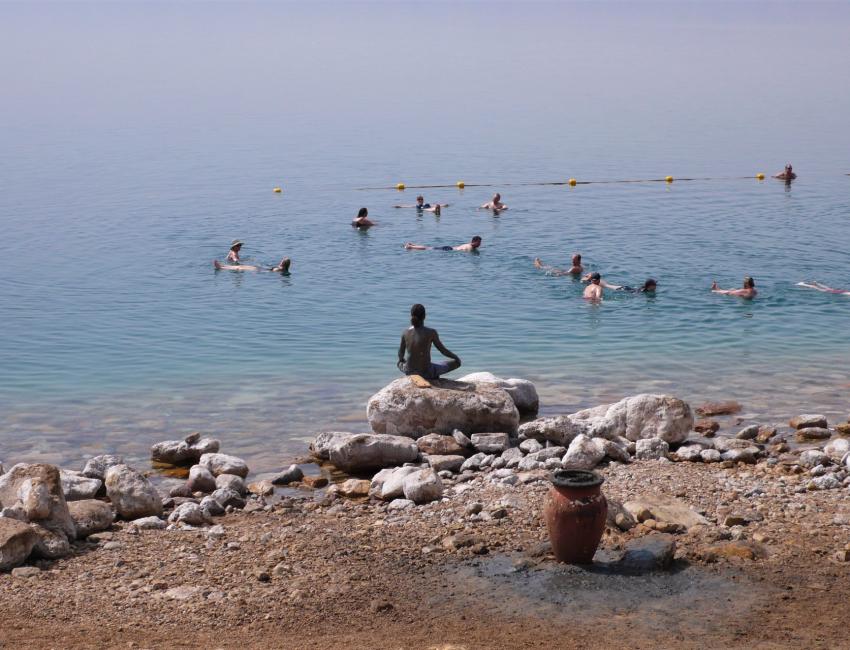 Gjørme og salt gjør underverk for huden - Dødehavet - Jordan