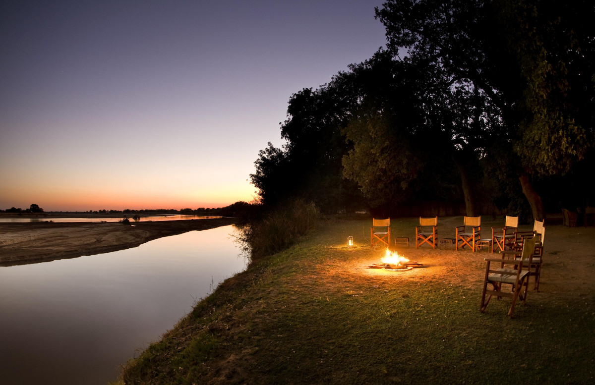 Kveldsstemning Tafika Camp  |    Foto:  Remote Africa Safaris 