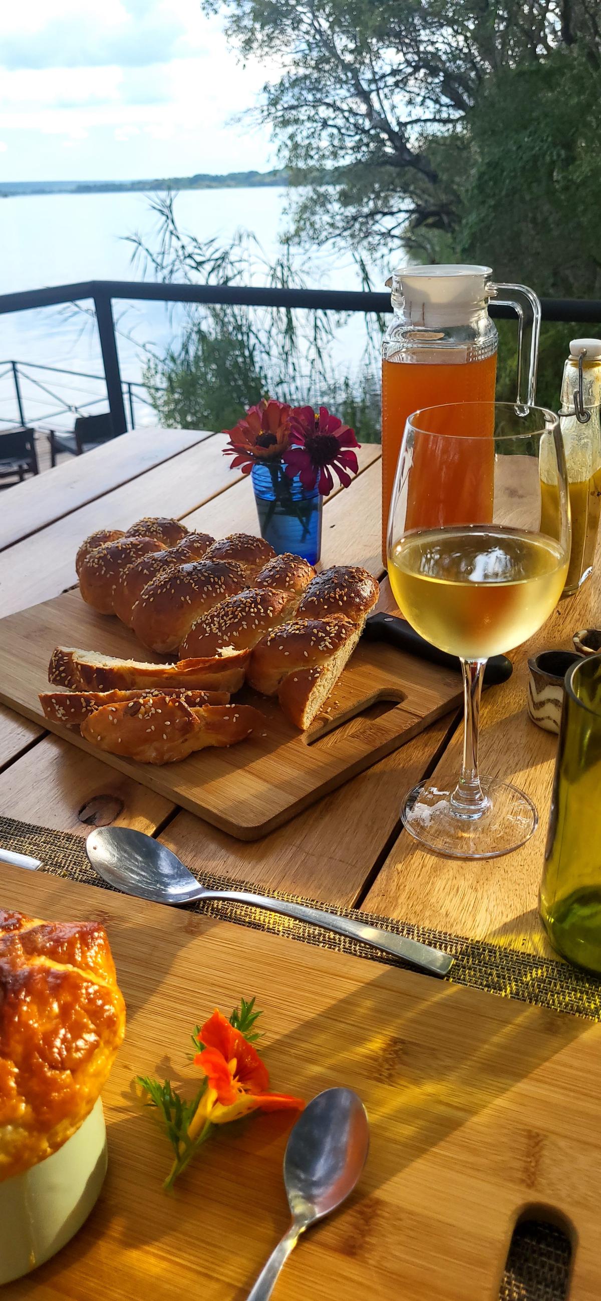 Maten på Chundukwa River Lodge (Zambia) smaker himmelsk