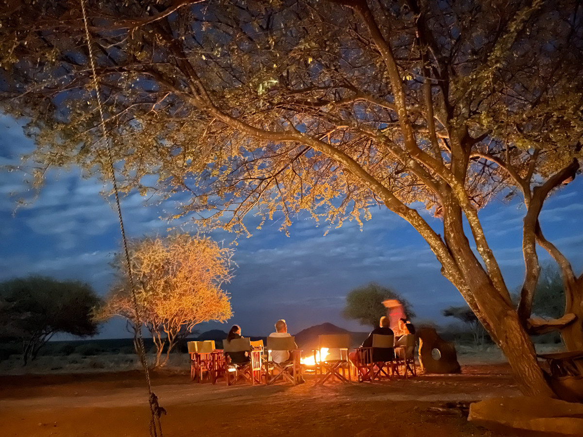 Kveldsstemning   |    Foto:  Tumaren Camp 