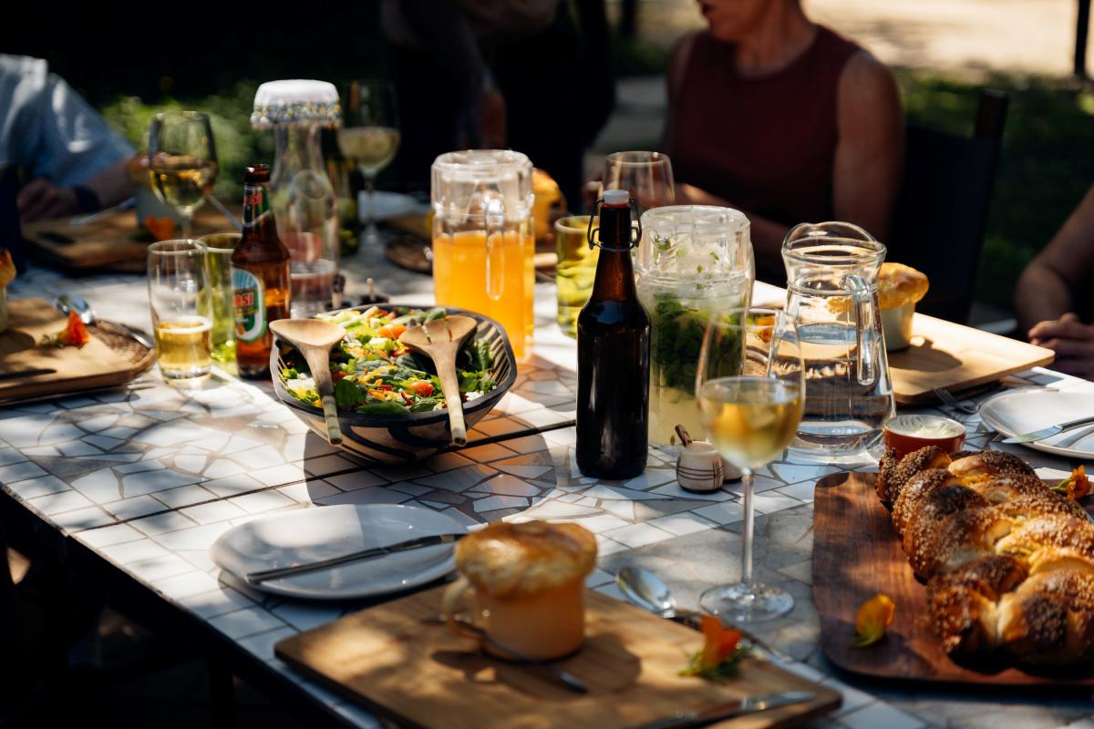 Måltidene på Chikunto og Chundukwa er himmelske og fargerike   |    Foto:  Marion Payr 