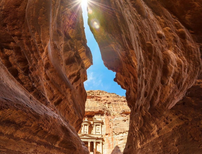 Siqen i Petra - Jordan