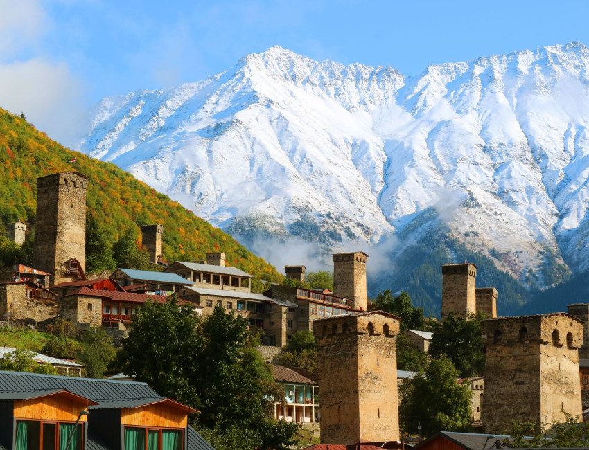 Mestia - Svaneti - Kaukasusfjellene - Georgia