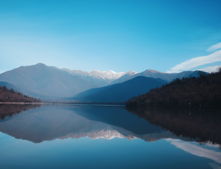 Kvareli-innsjøen - Kakheti - Georgia